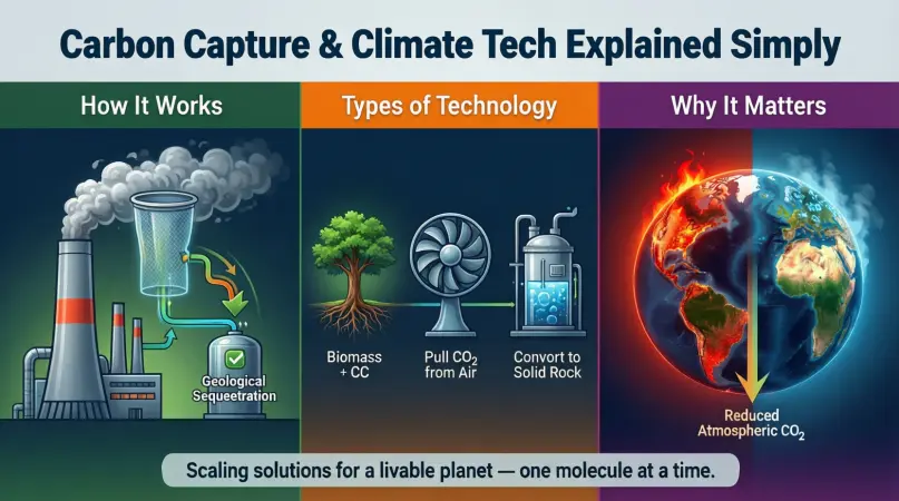 carbon capture & climate tech explained simply