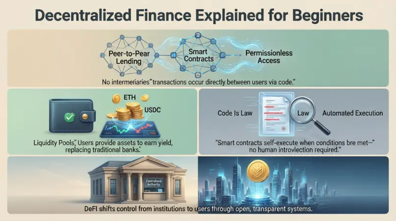 decentralized finance explained for beginners