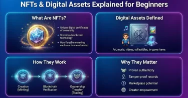 nfts & digital assets explained for beginners