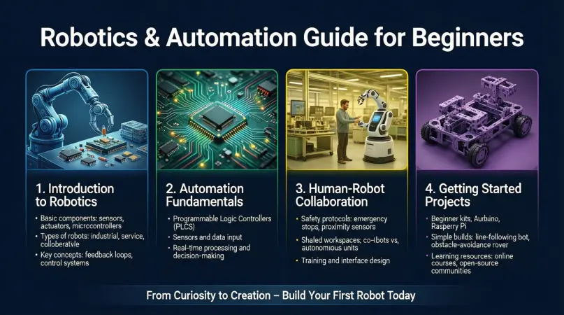 robotics & automation guide for beginners