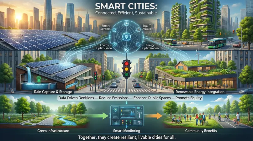 smart cities & green infrastructure explained simply