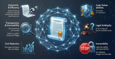 smart contracts explained benefits & risks