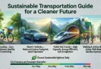 sustainable transportation guide for a cleaner future